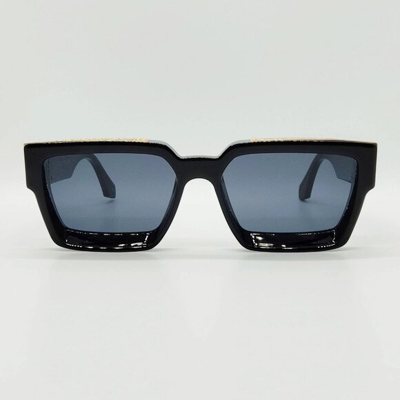 Authentic Louis Vuitton Sunglasses Z1165E Men's Black mn549-120825 - Picture 3 of 9